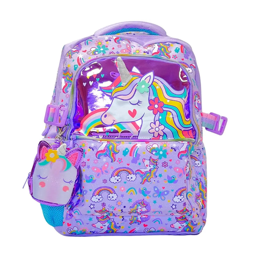 COOL UNICORN BACKPACK SET Sparkles