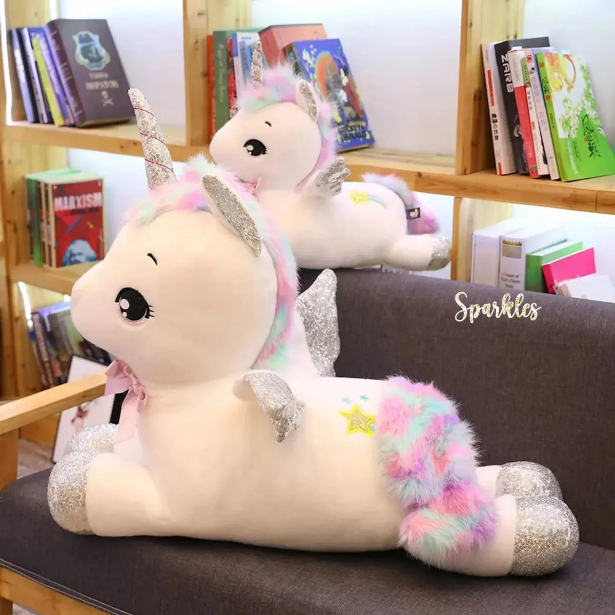 GLITTERY UNICORN PLUSH Sparkles