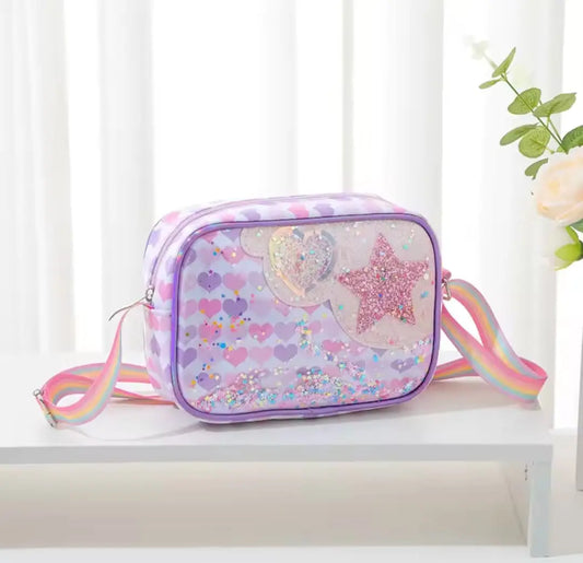 GLITTERY SLING BAG SPARKLES