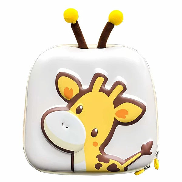 CUTE HARD SHELL GIRAFFE BACKPACK SPARKLES