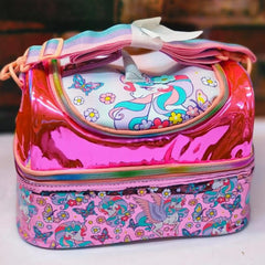 FOREVER GLITTER DUAL COMPARTMENT LUNCH BAG SPARKLES