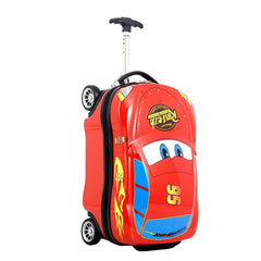 CAR SHAPED TROLLEY BAG SPARKLES