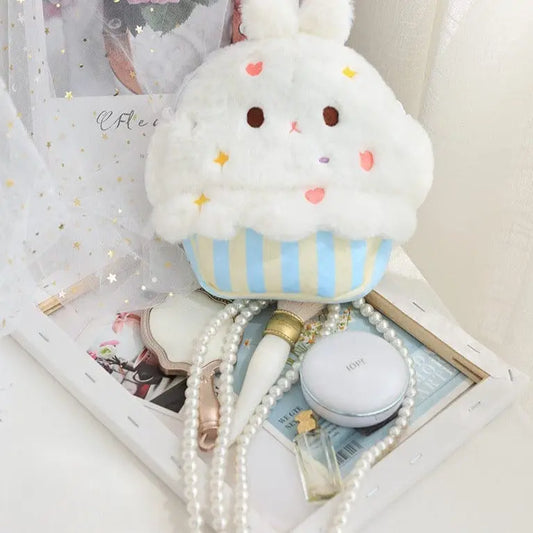 TRENDING BUNNY PLUSH BAG SPARKLES