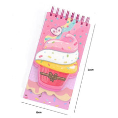 GLITTERY DESSERT NOTEPAD