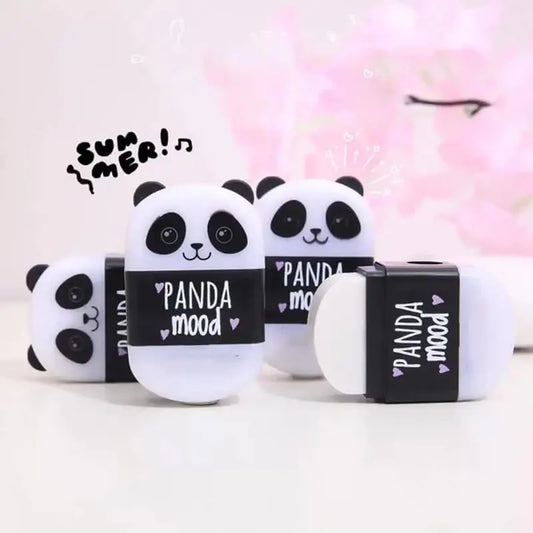 PANDA MOOD SHARPENER ERASER SPARKLES