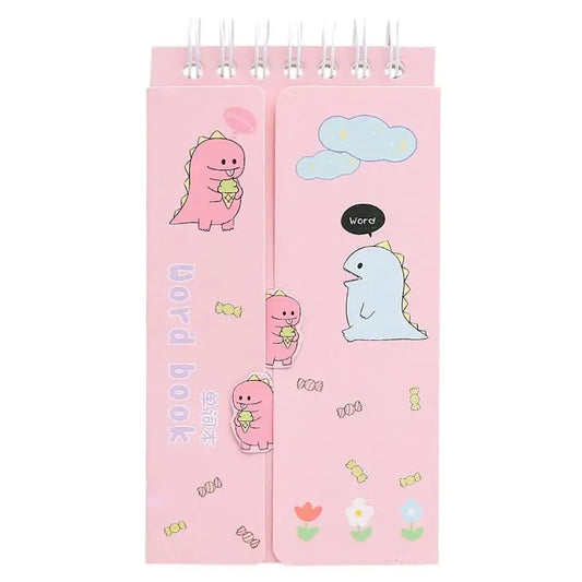 CUTE DINOSAUR NOTEPAD SPARKLES