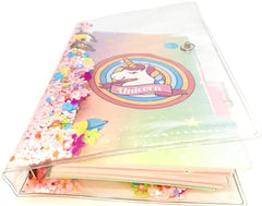 GLITTERY UNICORN NOTEPAD