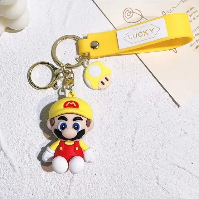 LUCKY MARIO KEYCHAIN SPARKLES