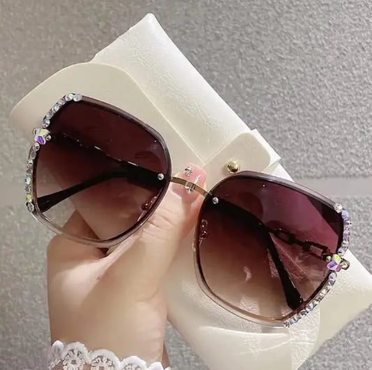 AESTHETIC RHINESTONE SUNGLASSES SPARKLES