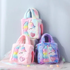 FLUFFY CUTE BAG SPARKLES