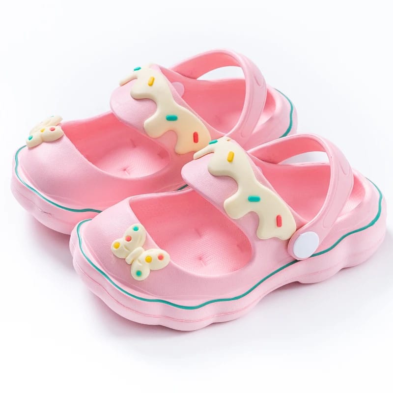 TRENDING FROSTED BOW CROCS SPARKLES