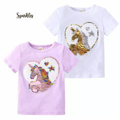 TRENDING UNICORN T-SHIRT FOR SUMMER SPARKLES