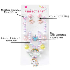 TRENDING UNICORN JEWELRY SET SPARKLES