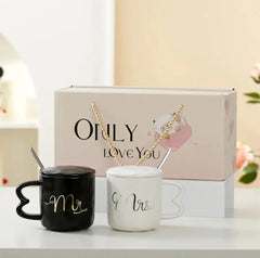 COUPLE MUGS SET SPARKLES