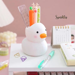 CUTE DUCK HOLDER SPARKLES