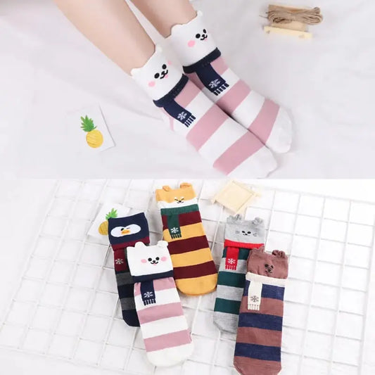 1 X ADORABLE CHARACTER SOCKS PAIR