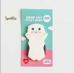 QUIRKY KITTY MEMO PAD