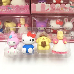 ADORABLE KAWAII ERASER BOX