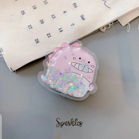 DINO POP SOCKET SPARKLES