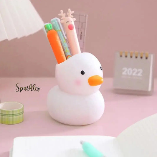 CUTE DUCK HOLDER SPARKLES