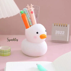 CUTE DUCK HOLDER SPARKLES