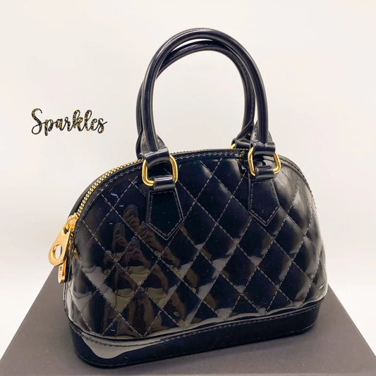 EXQUISITE QUILTED BAG SPARKLES