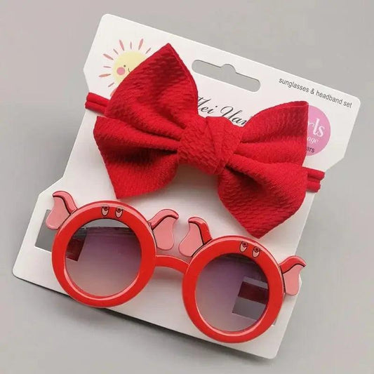 SUNGLASSES & HEADBAND SET SPARKLES