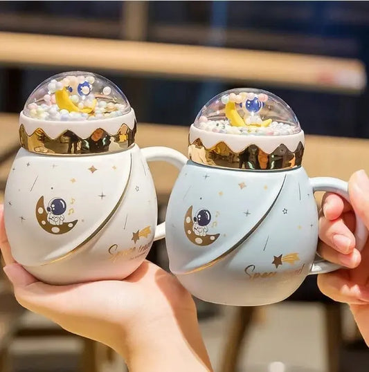 EXQUISITE ASTRONAUT MUG SPARKLES