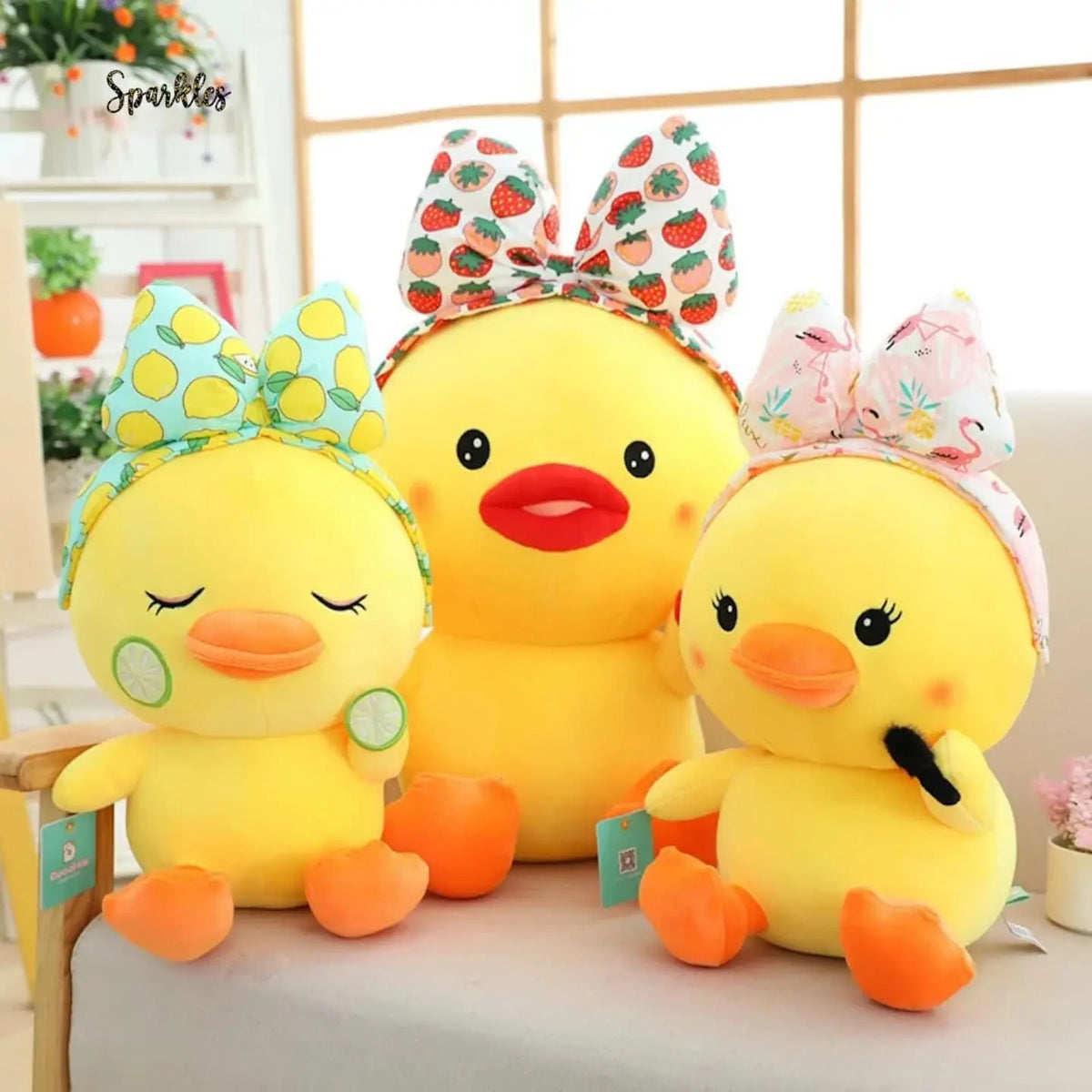 TRENDING CHICK PLUSH TOY SPARKLES