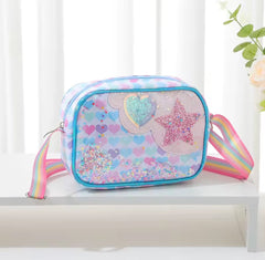 GLITTERY SLING BAG