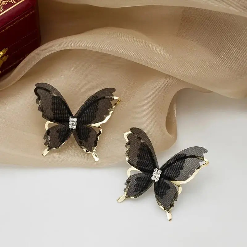 BUTTERFLY EARRINGS SPARKLES