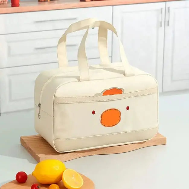 QUIRKY CARTOON LUNCH BAG SPARKLES