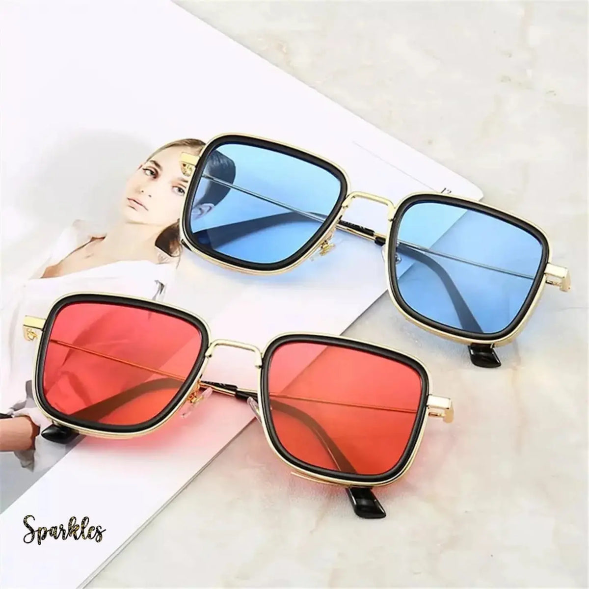 LUXURY TINTED UNISEX SHADES SPARKLES