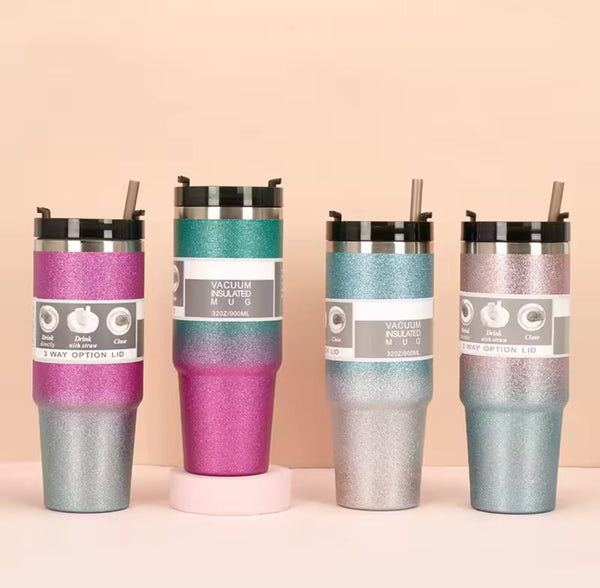 TRENDING GLITTERY TUMBLER