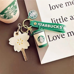 FRAPPE' COFFEE KEYCHAIN SPARKLES