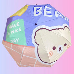 STURDY SUNNY BEAR UMBRELLA SPARKLES