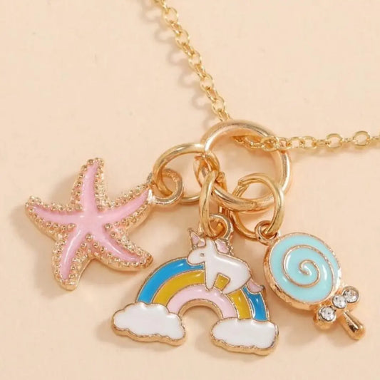 ASSORTED RAINBOW UNICORN CHARM SPARKLES