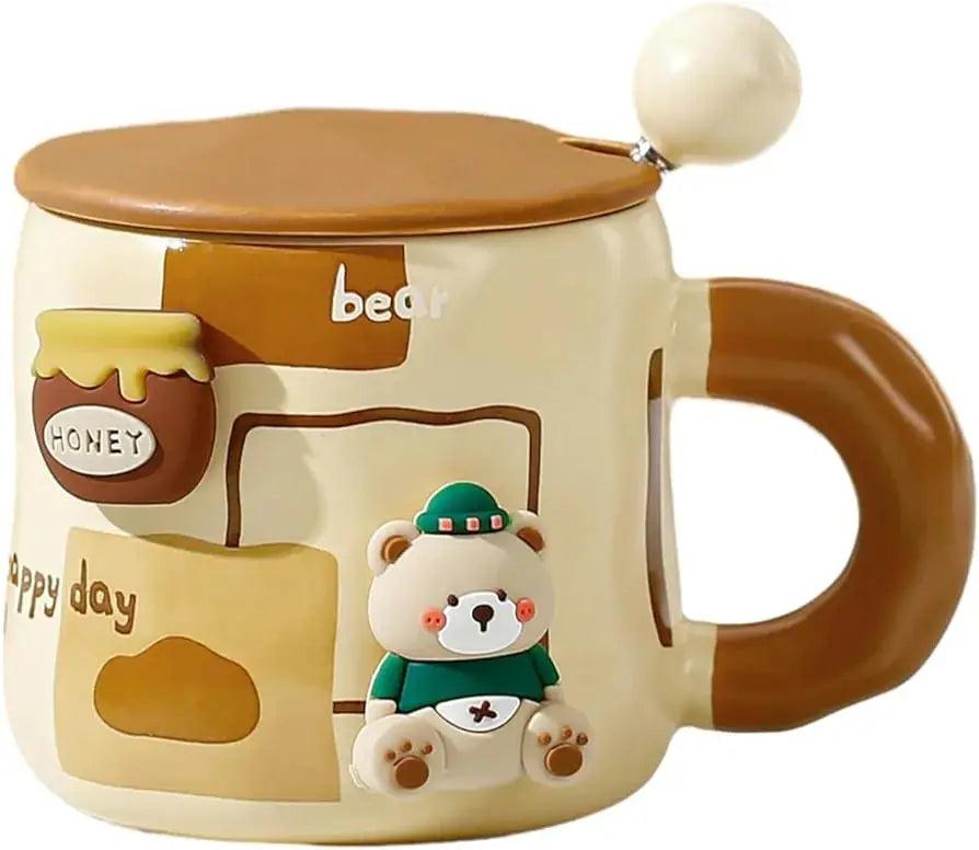 TRENDY HONEY BEAR MUG SPARKLES