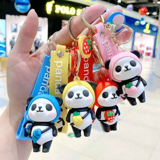 ADORABLE PANDA KEYCHAIN SPARKLES