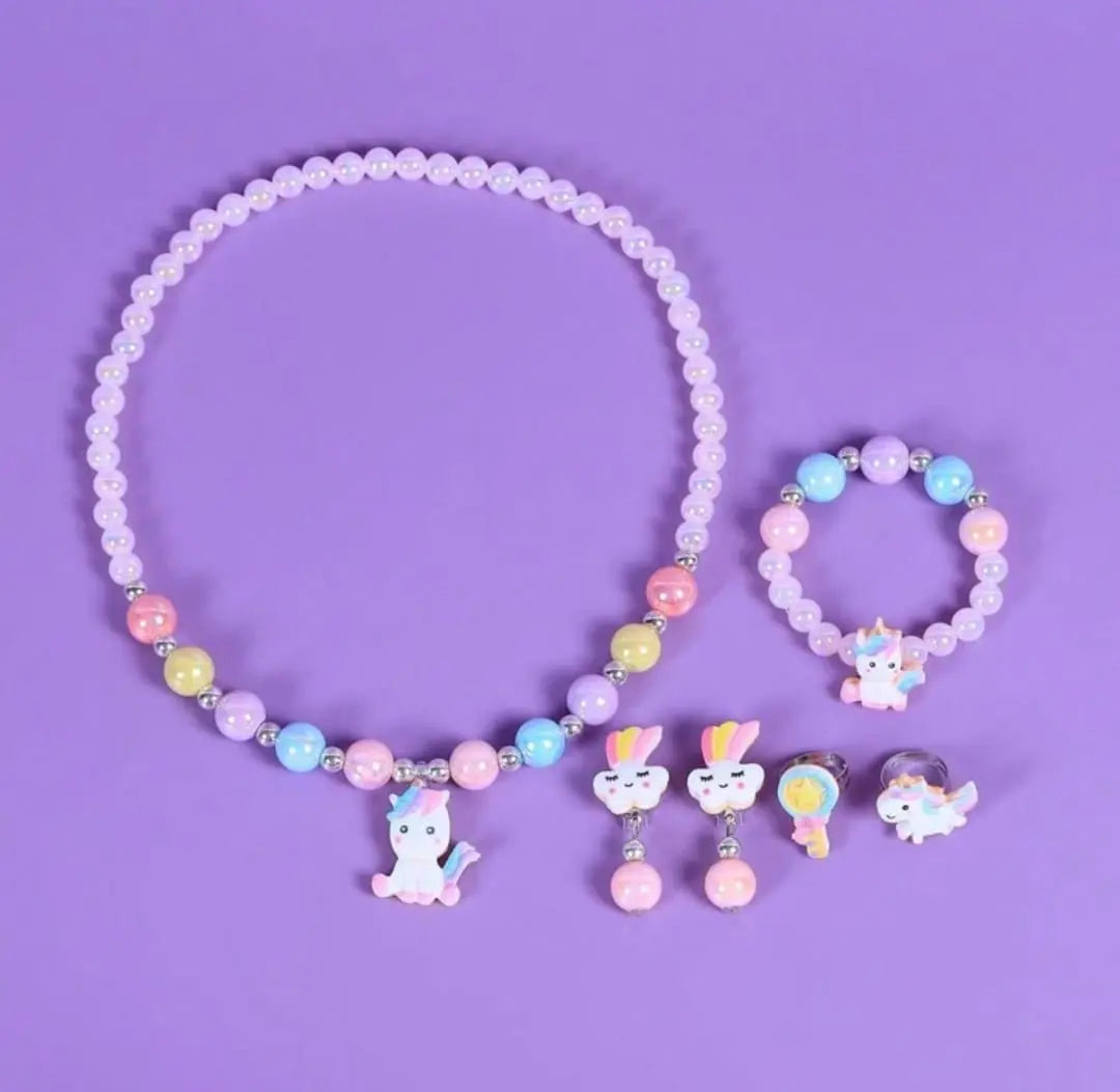 TRENDING UNICORN JEWELRY SET SPARKLES