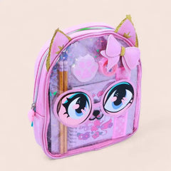 ADORABLE BACKPACK WITH STATIONERY SPARKLES