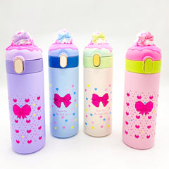 TRENDY BOW FLASK SPARKLES