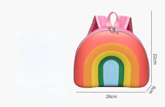 HARD SHELL RAINBOW BACKPACK SPARKLES