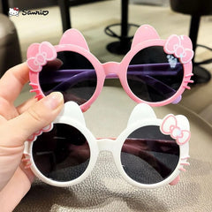 TRENDY KITTY BOW SUNGLASSES SPARKLES