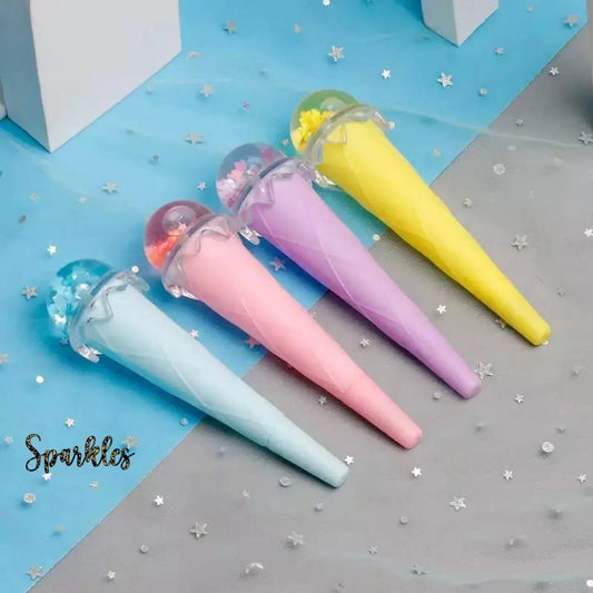 ADORABLE WATERY GEL PEN SPARKLES