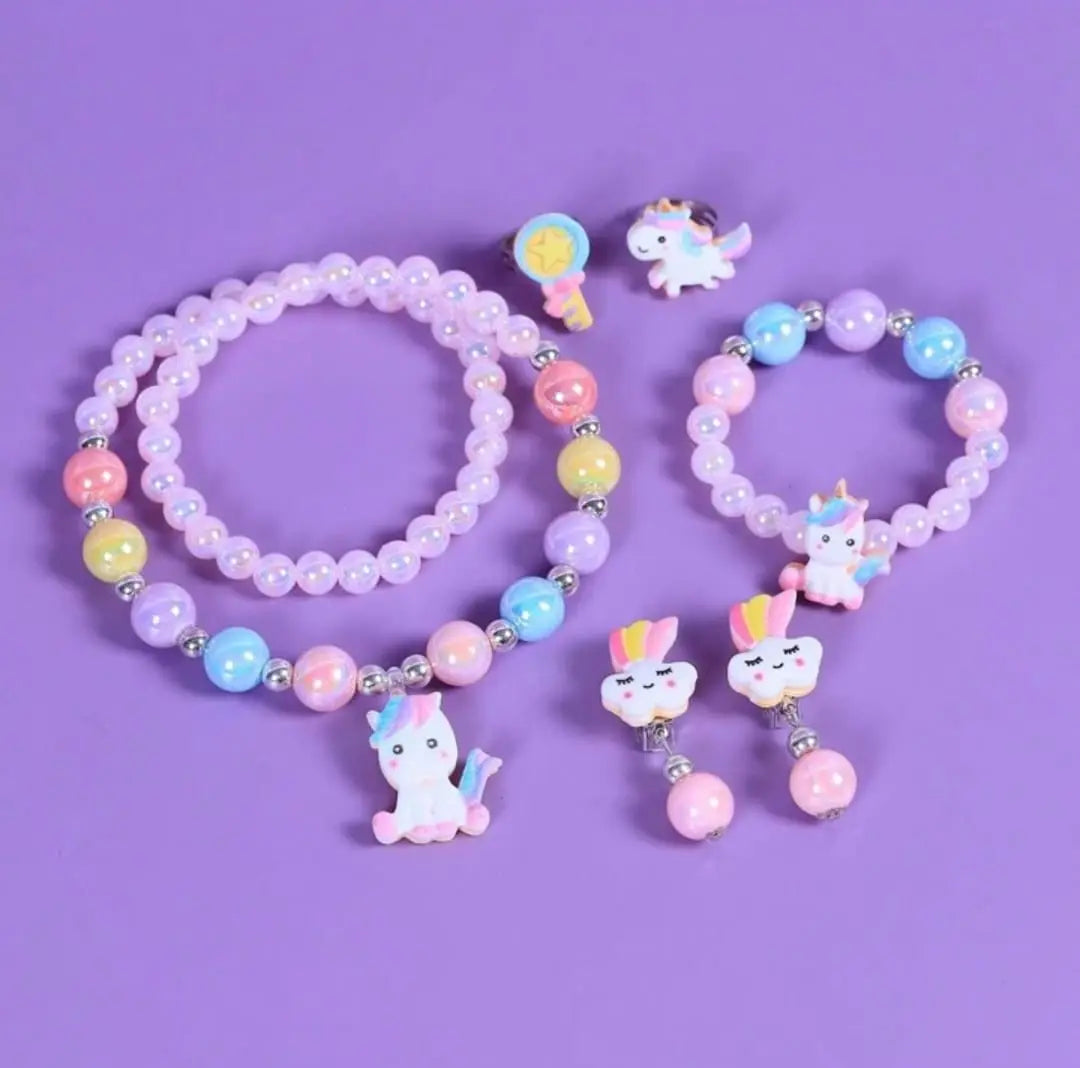 TRENDING UNICORN JEWELRY SET SPARKLES