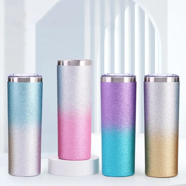 TRENDING GLITTERY TUMBLER SPARKLES