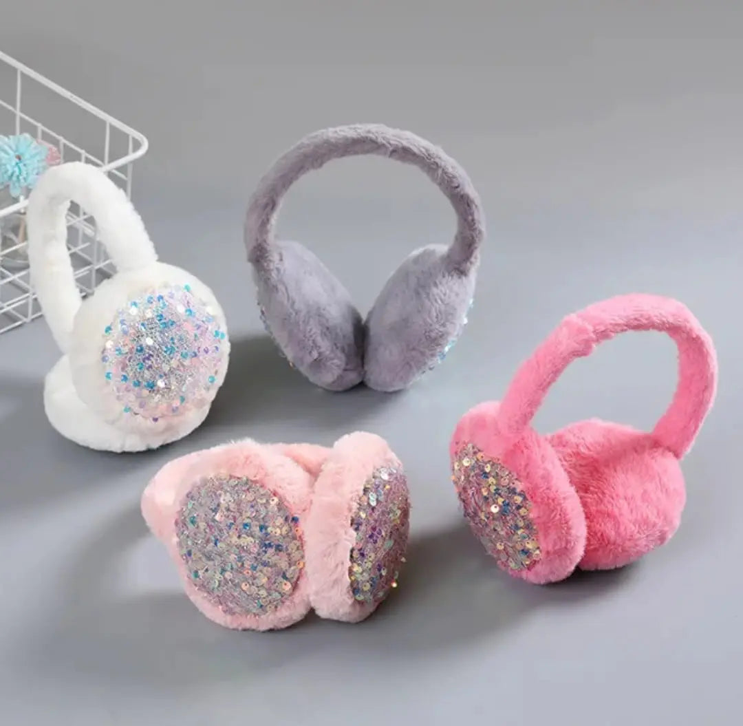 SHIMMERY SPARKLING EARMUFFS SPARKLES