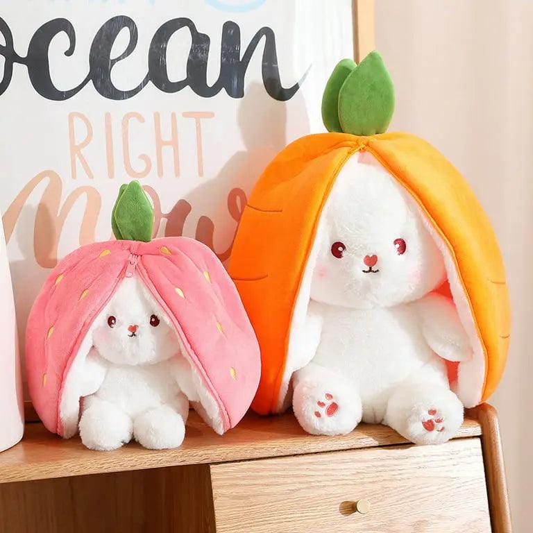 SUPPER SOFT STRAWBERRY RABBIT SOFT TOY SPARKLES