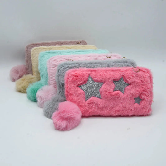 FURRY STAR WALLET SPARKLES